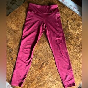 Leggings JoyLab size M soft and stretchy in red